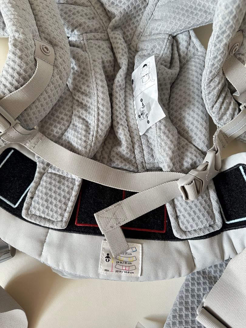 エルゴベビー OMNI Breeze 抱っこ紐 パールグレー