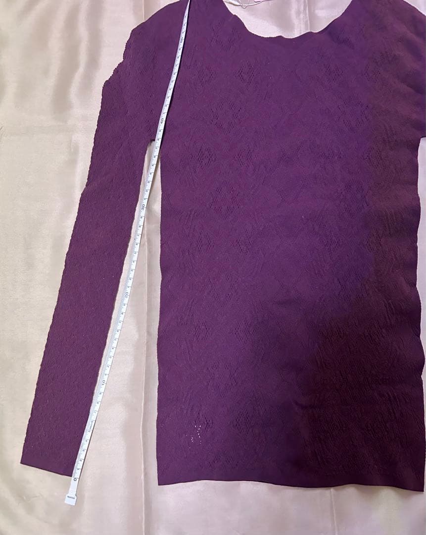 チャコット　ノーソーイング　ニットトップ　大人用Ｍサイズ（ラズベリー）