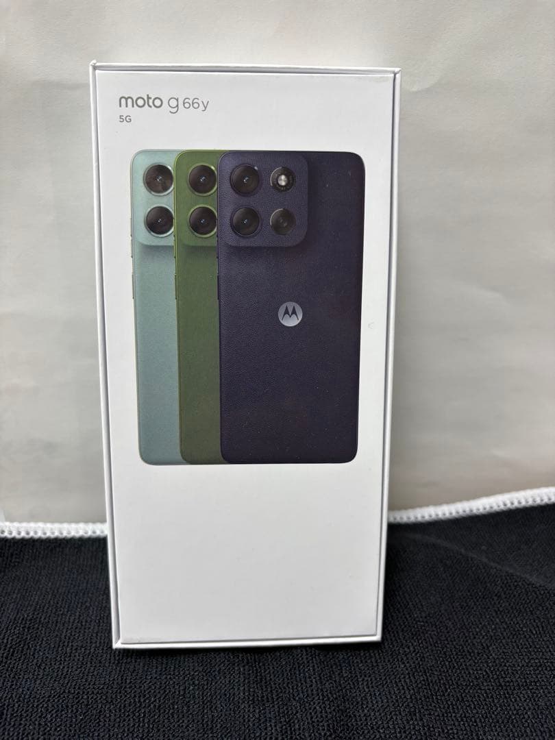 Motorola g66y本体 グレーミスト色［残債無し未開封品］SIMフリー