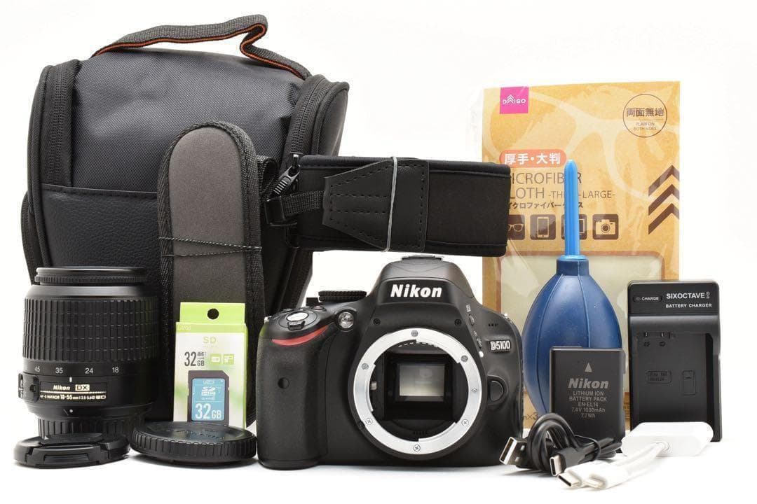 シ*ウ様 ✨ Nikon D5100✨画面が回転✨簡単操作✨スマホ転送✨初心者モ