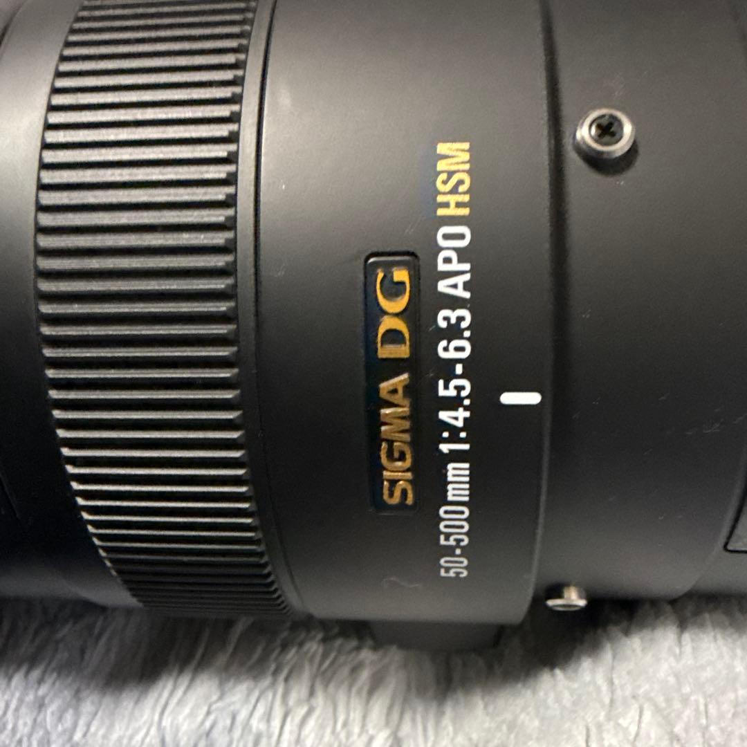 レンズ(ズーム) SIGMA 50-500mm f/4.5-6.3 APO HSM