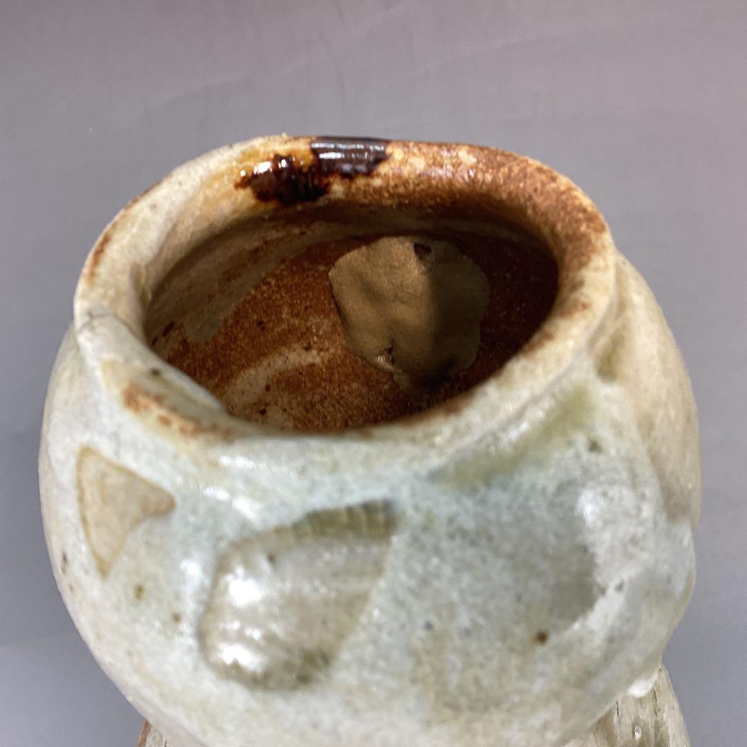 加藤芳右衛門　掛花入　美濃　伊賀　立礼席に　野点傘に　瓢　瓢箪から駒