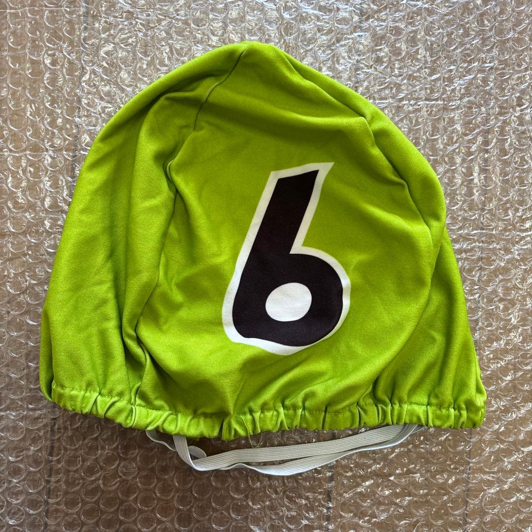 競輪 ユニフォーム ヘルメットキャップ 5番車 6番車 8番車