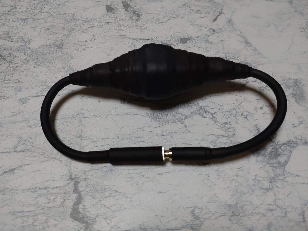 【カスタム依頼品】420段式カタパルト搭　3.5mmメス-オス 約38cm 黒