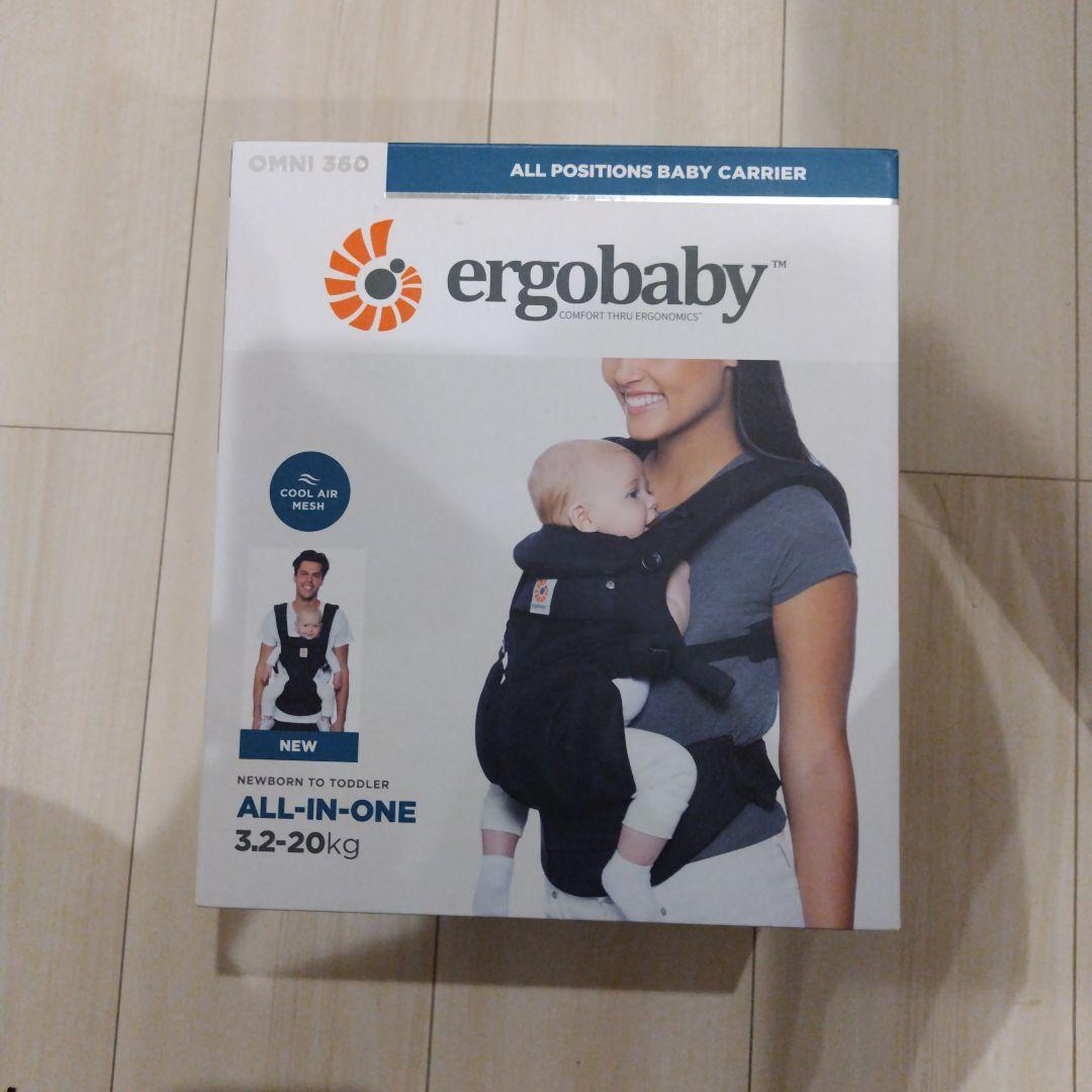 エルゴベビー ベビーキャリア OMNI360 クールエア ブラック