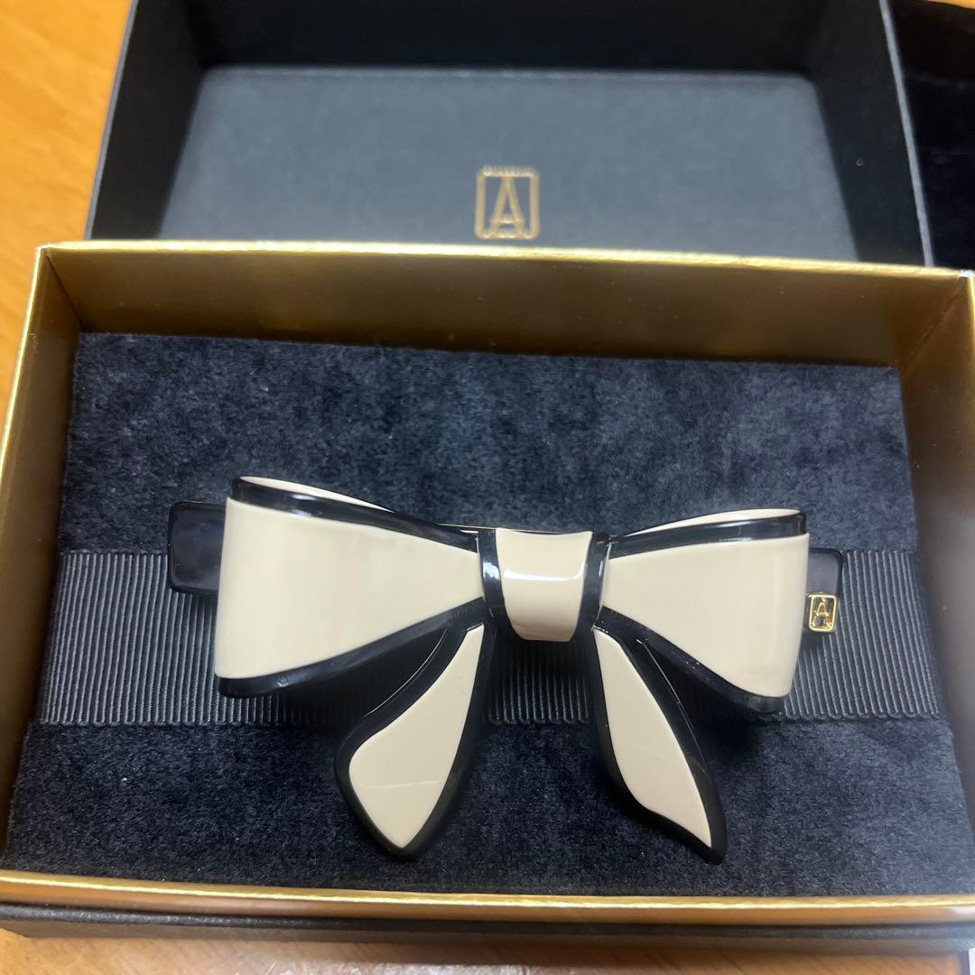 3割引　アレクサンドルドゥパリ　定番　大人気　リボン　バレッタ　十和子リボン