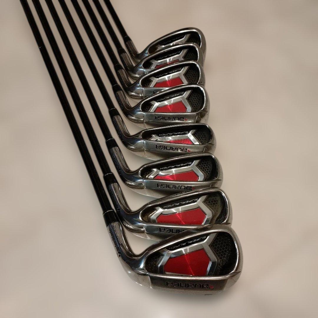 テーラーメイド　バーナースーパーラウンチ　5〜9,P,A,S アイアン8本セット