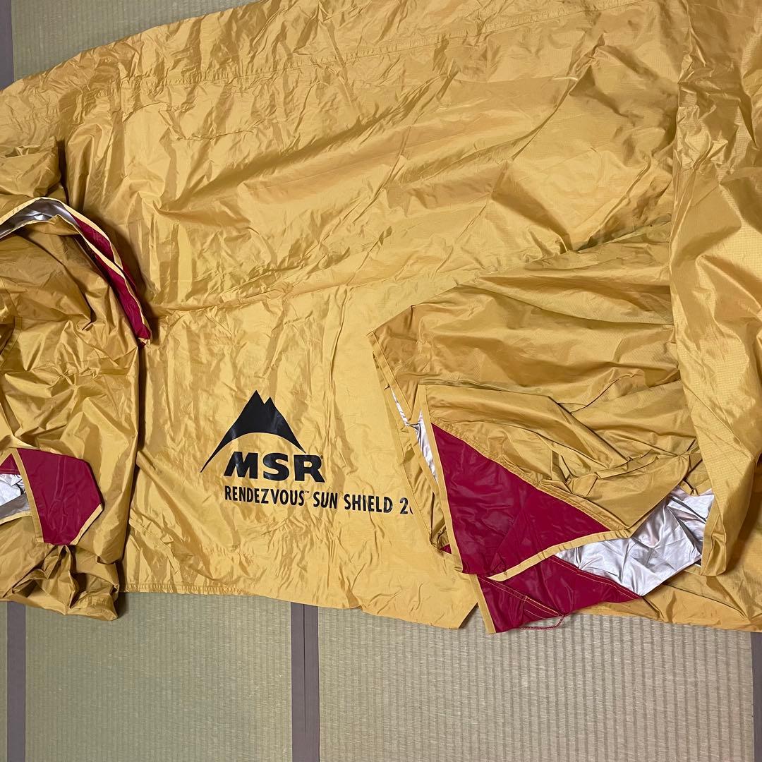 KAL様用オプション付　MSR ランデブー サンシールド 200 ウィングタープ