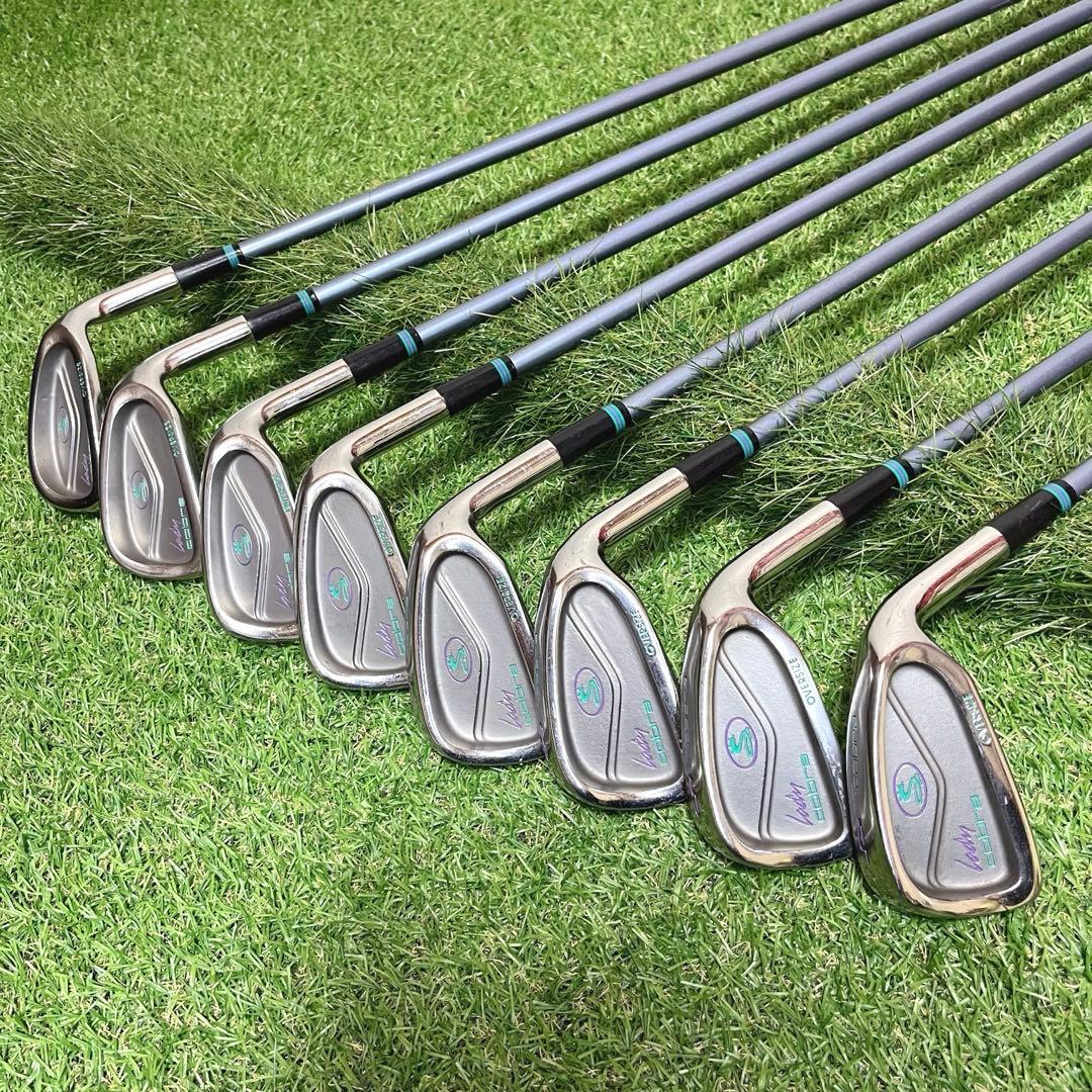 美品 初心者に優しいセット Cobra他 レディースゴルフクラブ12本セット