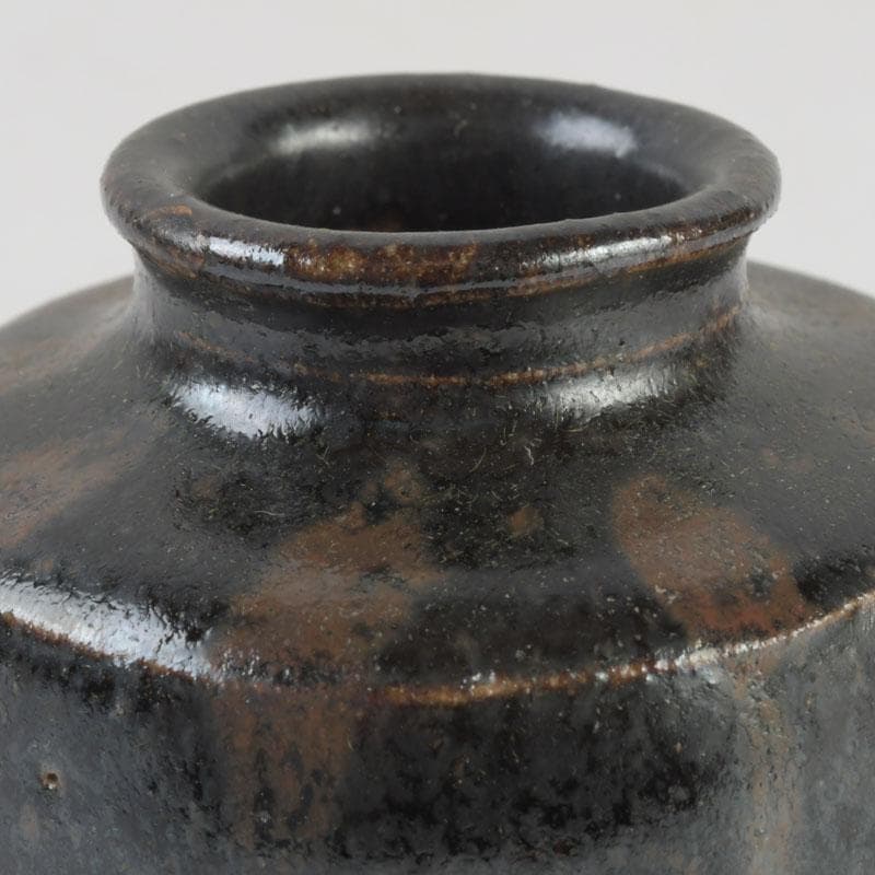 茶道具　瀬戸焼　古瀬戸　茶入　仕覆付　V　9680