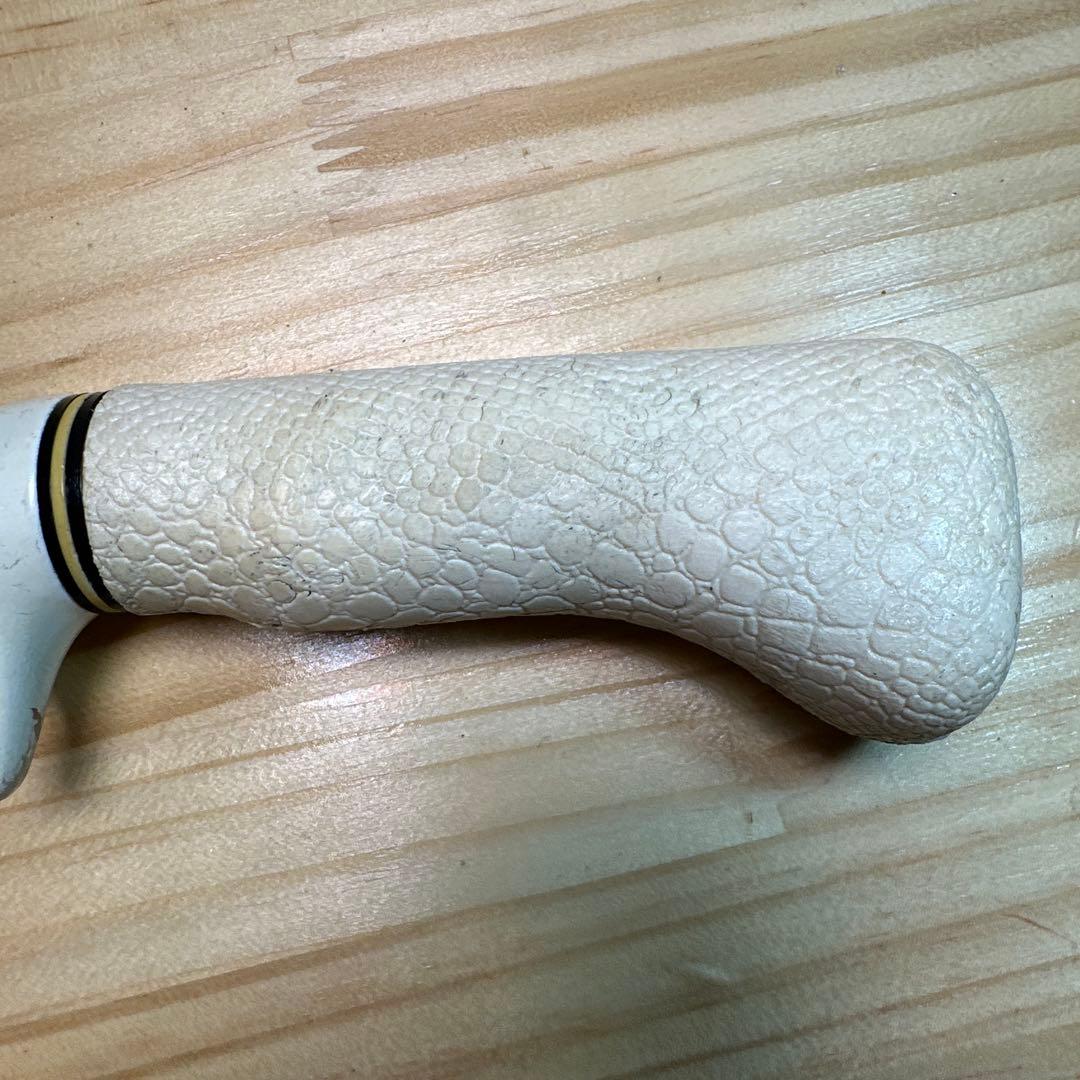 オールドフジグリップ　ホワイトブランクDBホワイト