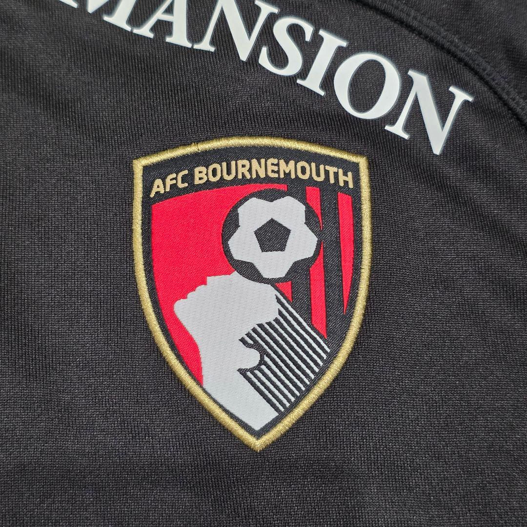 AFCボーンマス　トレーニングトップ　M　JD　ハーフジップ　ブラック　プレミア