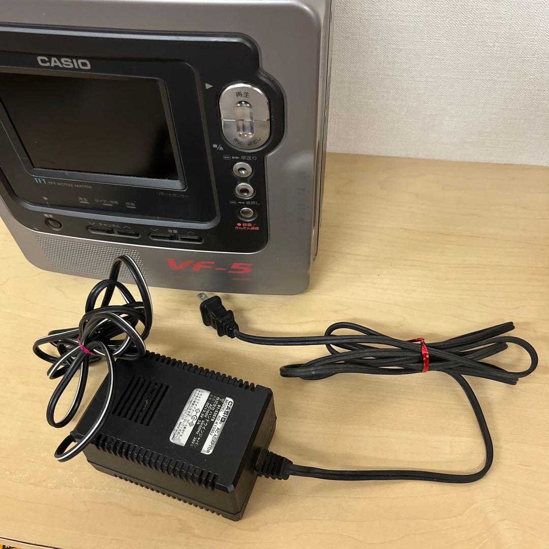 ★希少！★CASIOポータブルVHSビデオレコーダー(VF-5SR)