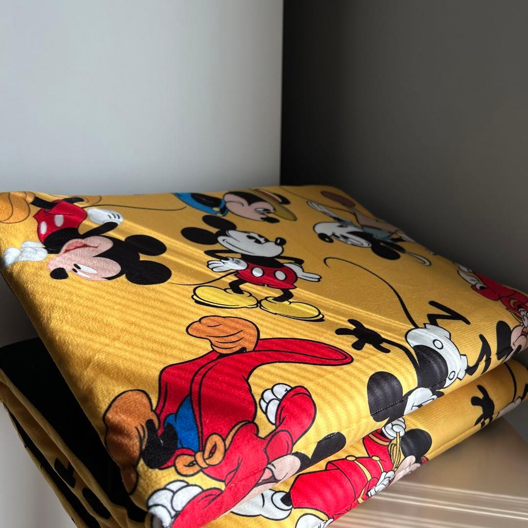 ディズニー Disney ミッキーマウス ミッキー レトロ クッション 座布団