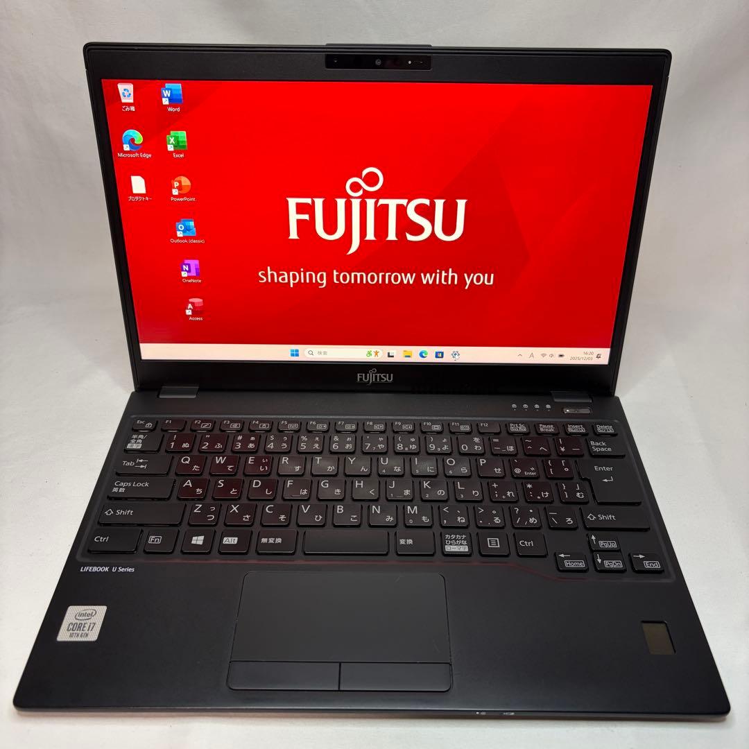 準美品 LIFEBOOK U9310 10世代 i7 16GB LTE オフィス