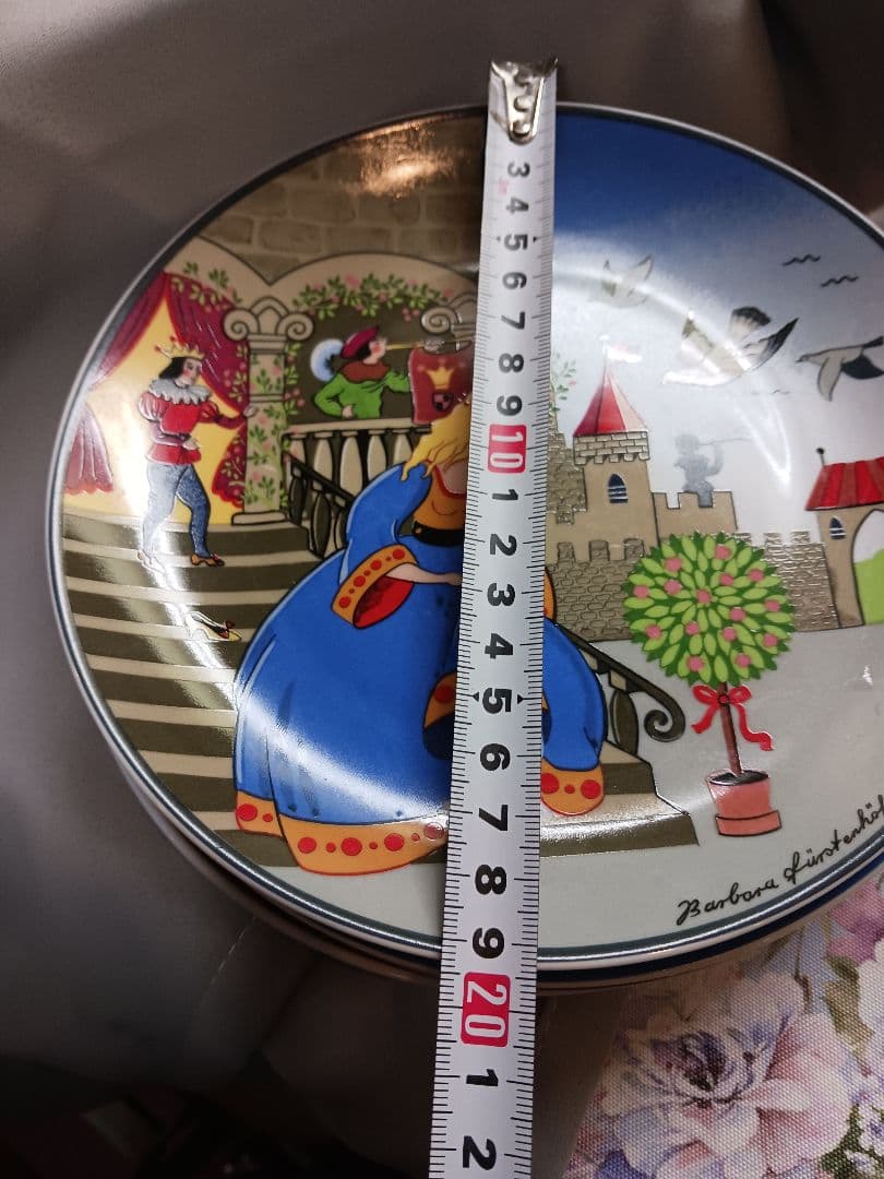 ✨ドイツ製グリム童話絵皿 　４枚　豆皿1枚プレゼント✨