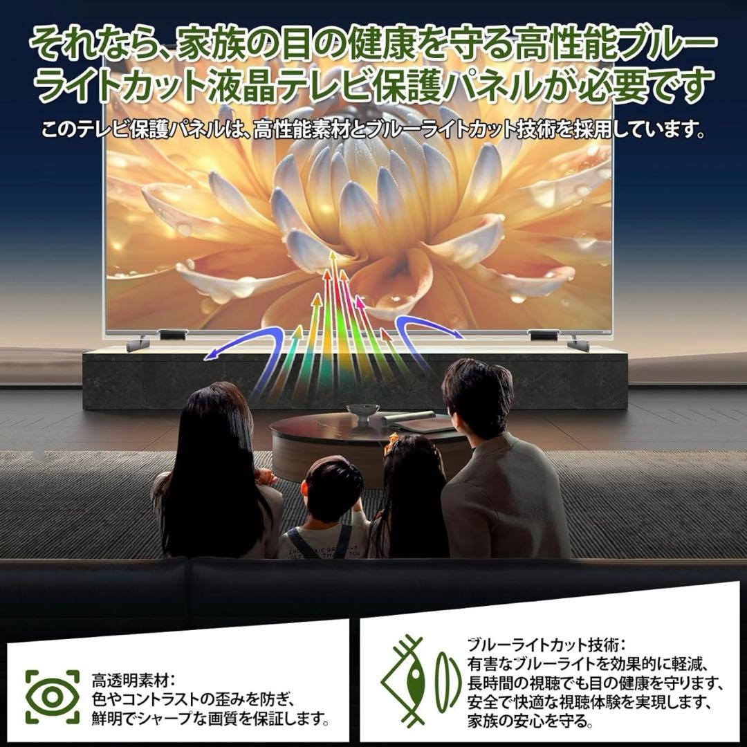 テレビ保護パネル 65インチ 有機EL用 テレビカバー アクリル 液晶TV保護パ