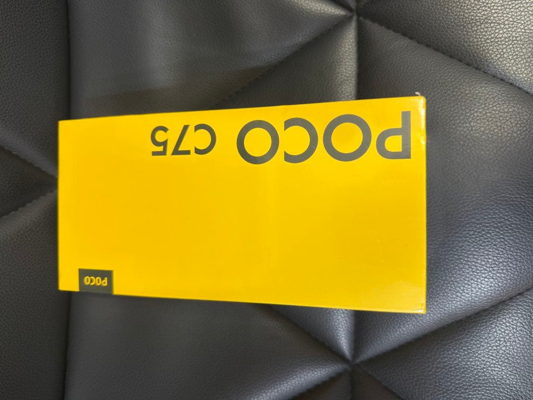 スマートフォン本体 POCO C75 Black 8GB RAM 256GB ROM