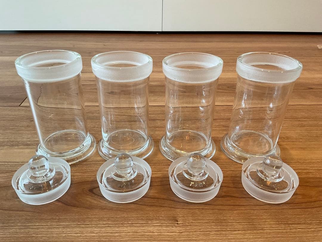 【4本セット】フック付き標本瓶