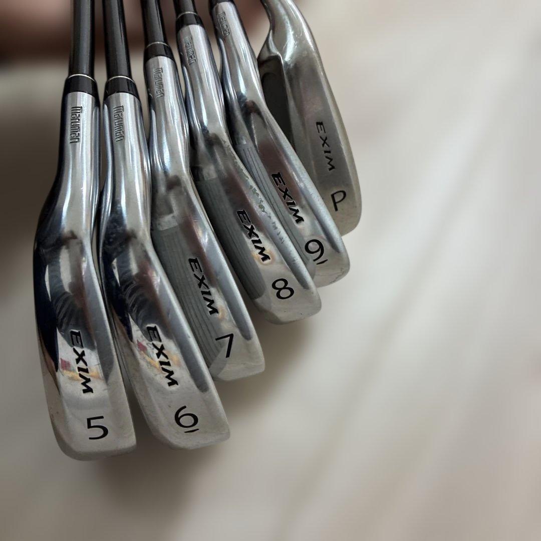 レフティ　EXIM アイアンセット 5-9 P 【貴重】