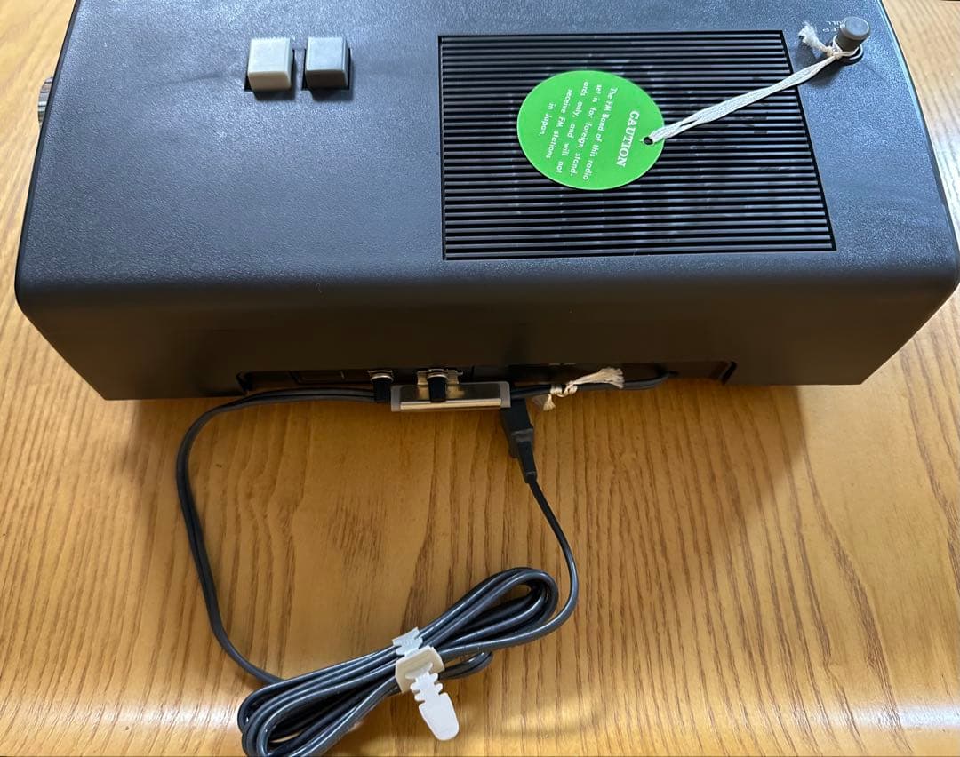 ☆希少【未使用】SONY TFM-C560W 1976年頃昭和レトロ時計ラジオ