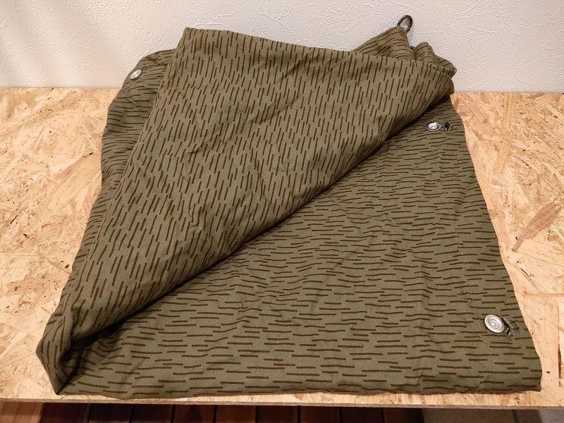 美品　東ドイツ軍　軍幕ポンチョテント 2枚