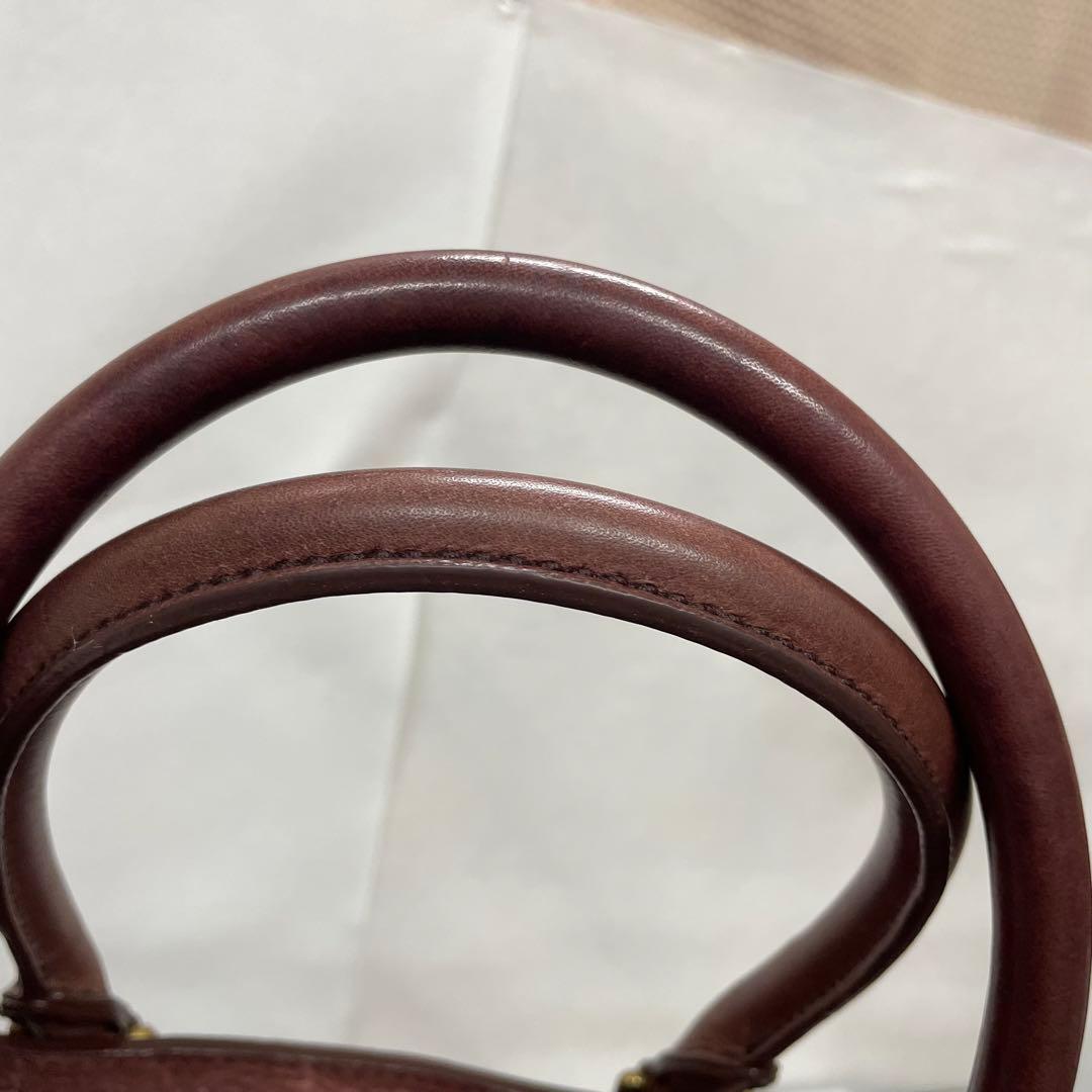 COACH コーチ トートバッグ ブリーカー チャーム付 レザー カーキ A4