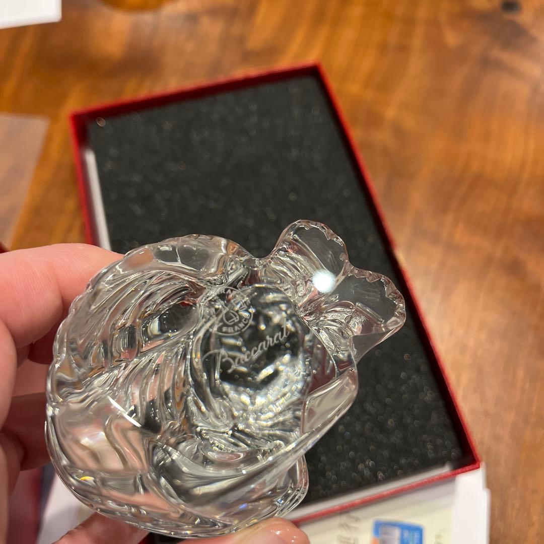 Baccarat 干支置物　寅