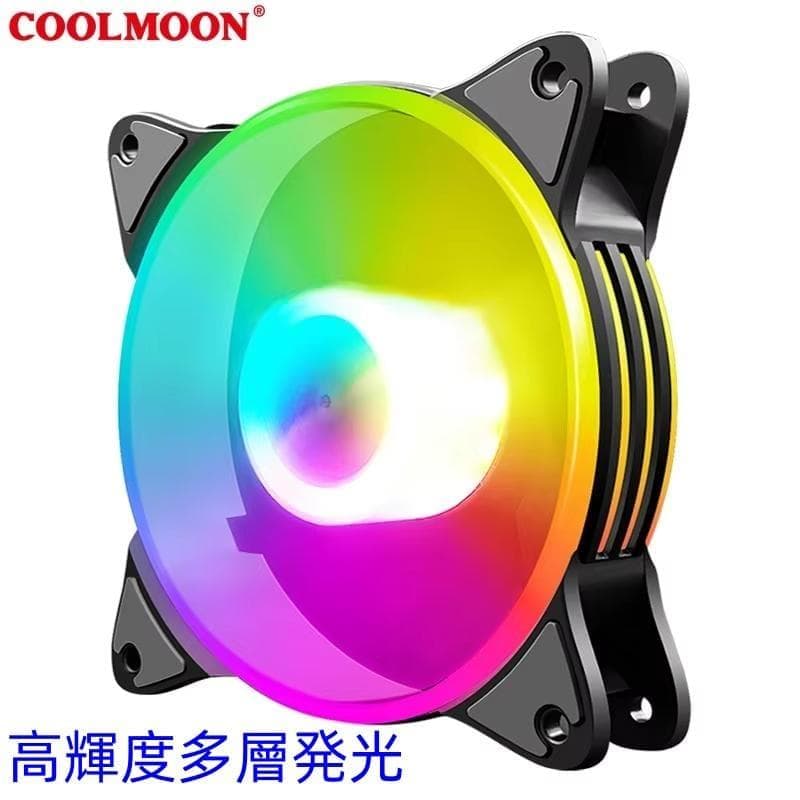 32個セット COOLMOON LEDファン リングライト 新品 長期保管品