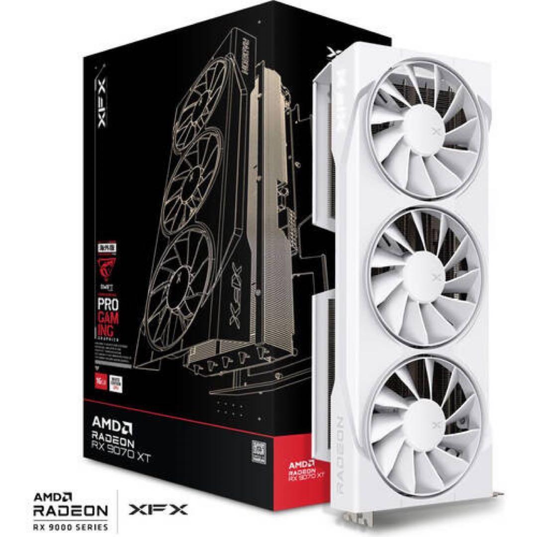 保証書付き XFX Swift RX9070XT White 16GB