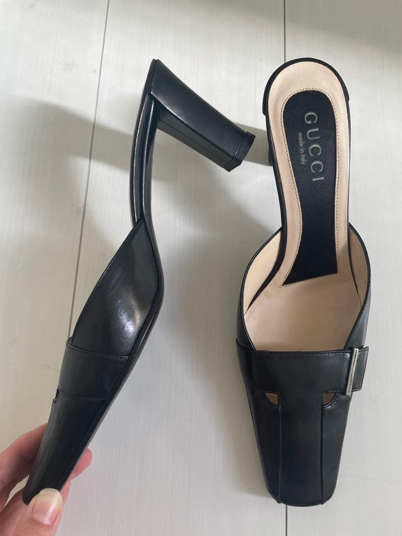 GUCCI ブラック ミュール