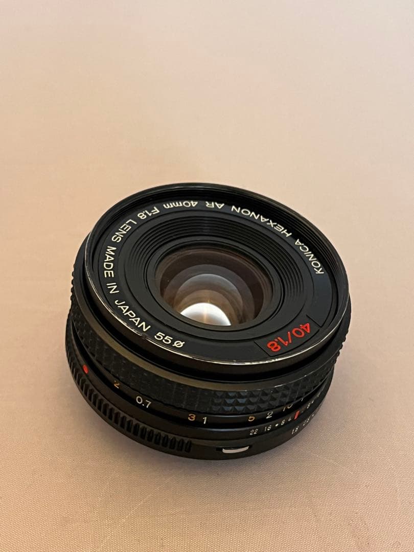 Konica FC-1 一眼レフカメラ 40mm F1.8レンズ付き