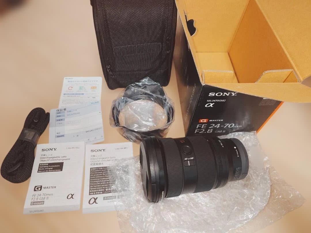 新品未使用！！SEL2470GM2　ソニーズームレンズ