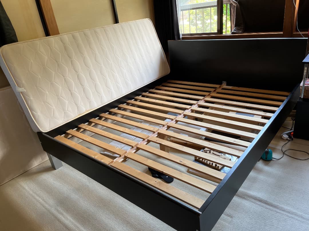 クイーンサイズすのこベッド