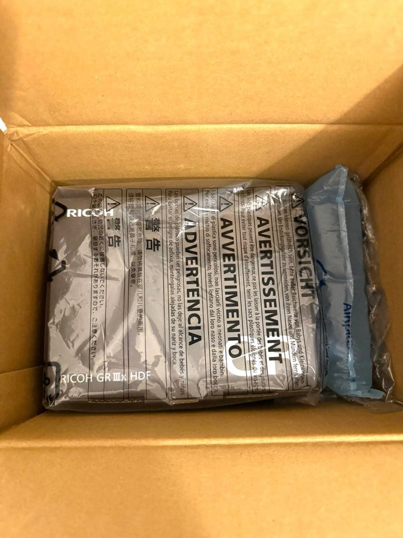 【新品未使用】RICOH GR IIIx HDF 3年保証書