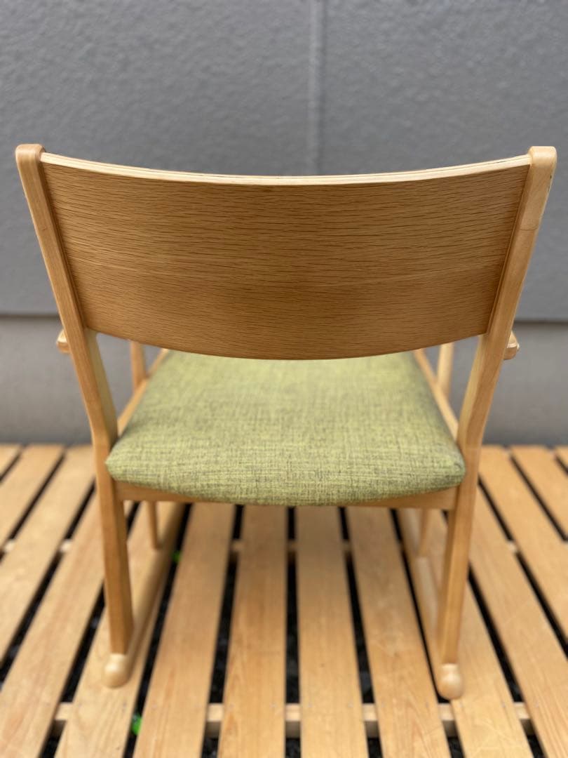 光製作所　高座椅子　オーク　ナチュラル色