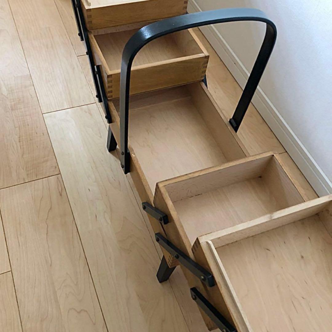 イギリス アンティーク ソーイングボックス　ヴィンテージ　ビンテージ　裁縫箱