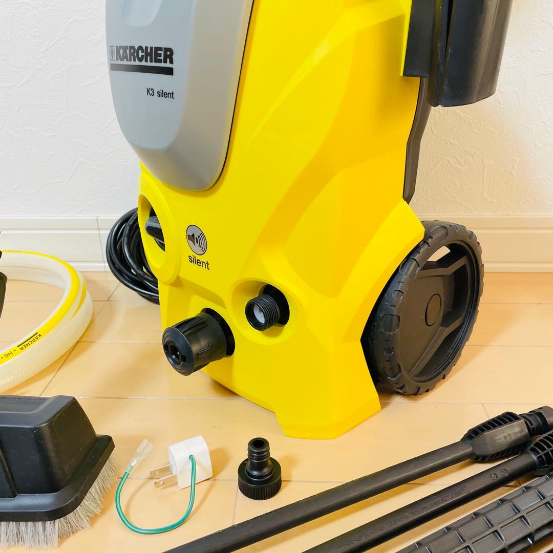 【極美品】KARCHER K3 サイレント ベランダ 高圧洗浄機 ケルヒャー