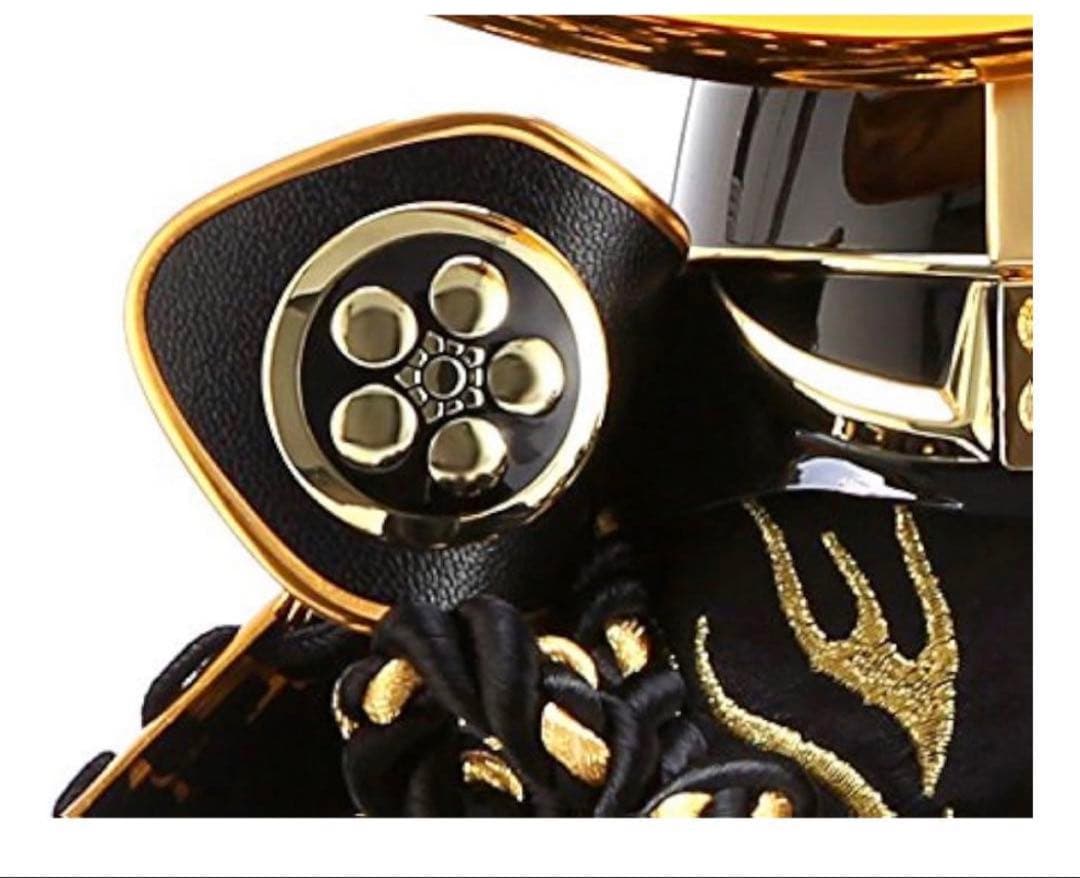 五月人形 吉徳 伊達政宗 兜 ケース 飾り 三日月 11号 A 伊達 赤ぼかし