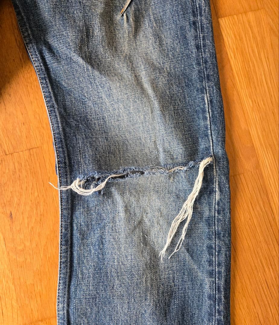 ナンバーナイン⭐07About期ダメージ加工デニム2本セット⭐宮下期ソロイスト
