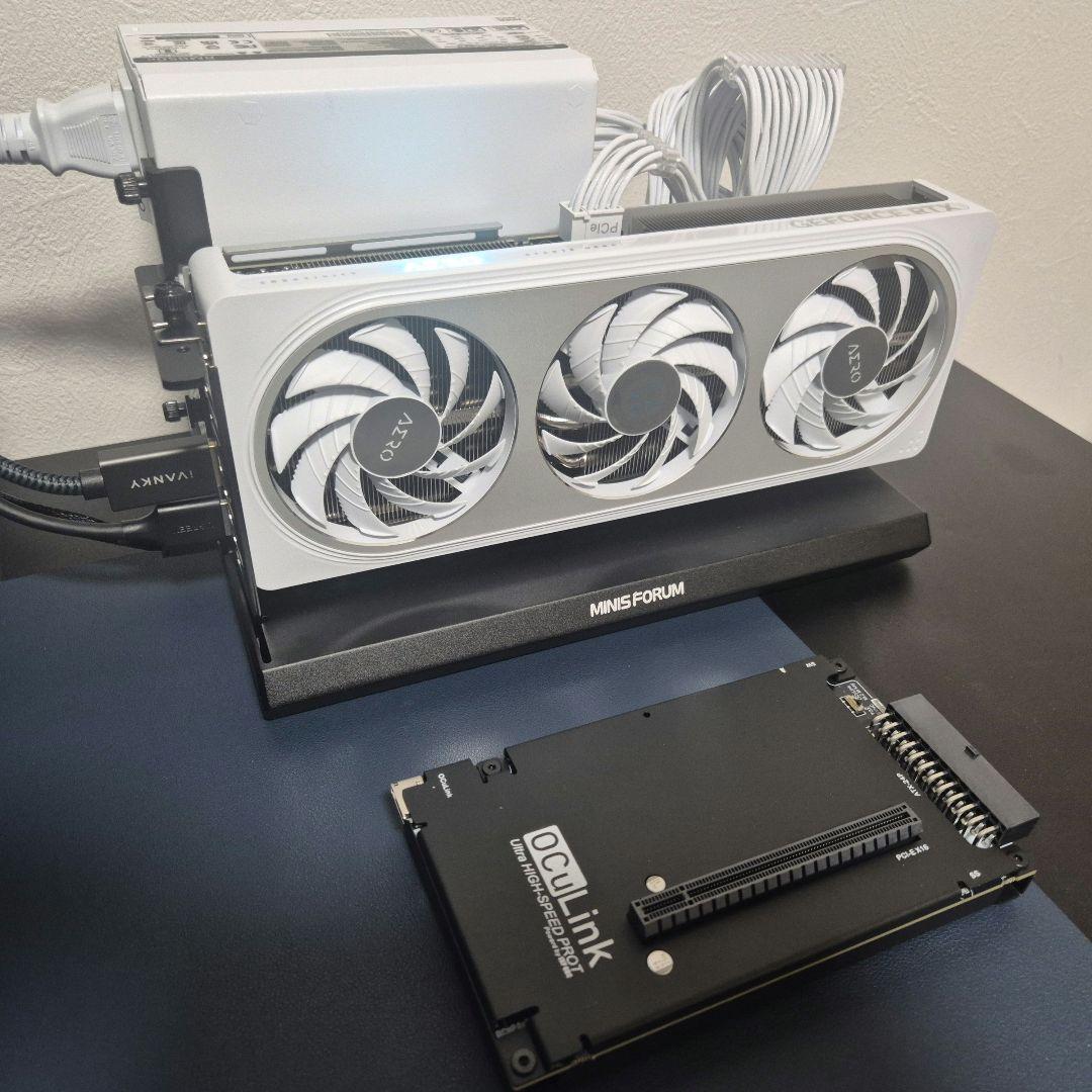 egpu dock oculink ほぼ新品 小型