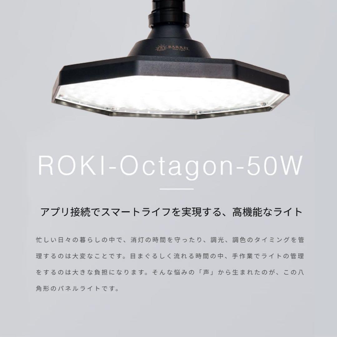 ROKI-OCTAGON-50W ロキ　オクタゴン　ブラック　ゆうゆうメルカリ便