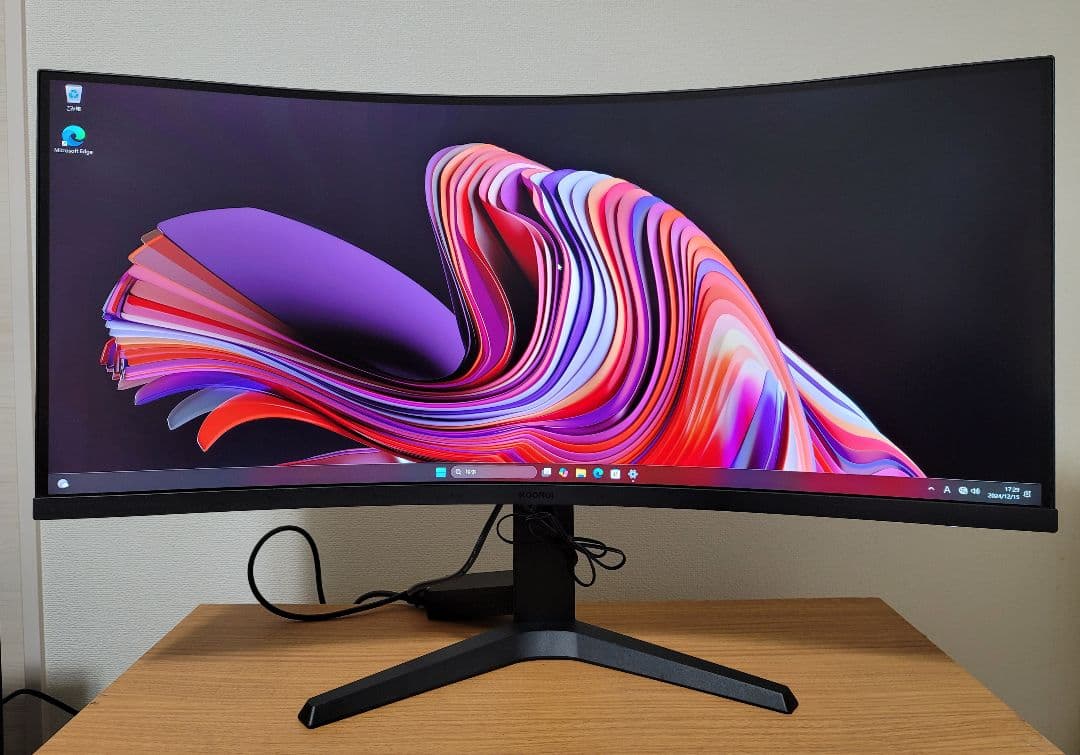 にゃんたKOORUI 34インチ ゲーミング モニター 165Hz 1ms