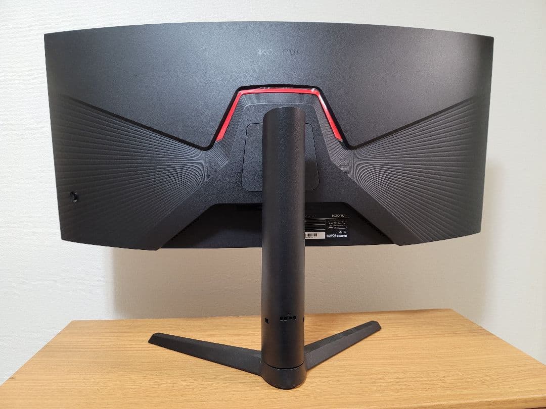 にゃんたKOORUI 34インチ ゲーミング モニター 165Hz 1ms