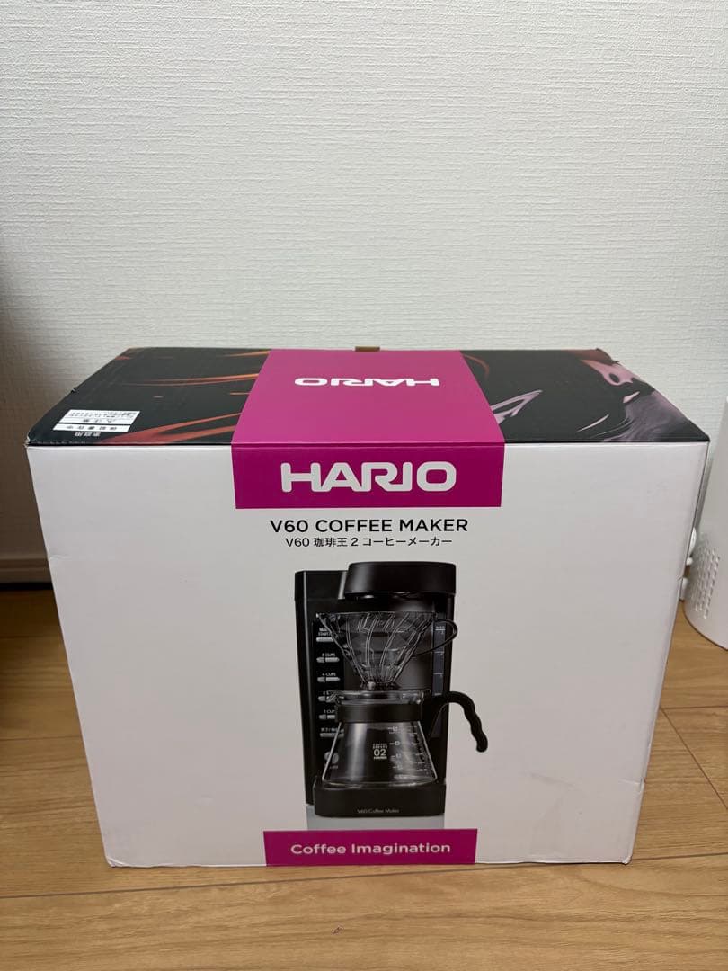 【新品未使用】HARIO V60 COFFEE MAKER 珈琲王2 V60