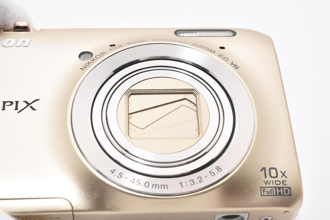 【極美品/希少ゴールド】Nikon COOLPIX S6300