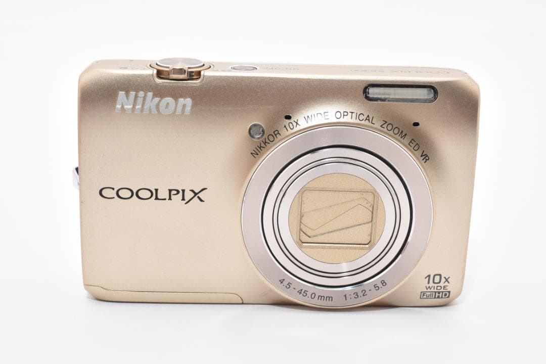 【極美品/希少ゴールド】Nikon COOLPIX S6300