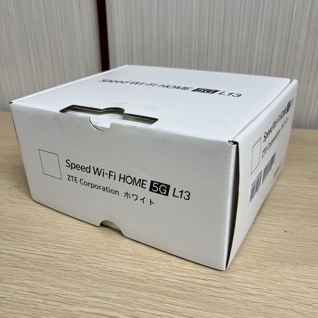 Speed Wi-Fi  5G L13 ZTR02 2024年製 E64