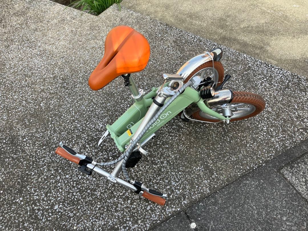 【引取限定】折りたたみ電動アシスト自転車【Holdon Q1J 】