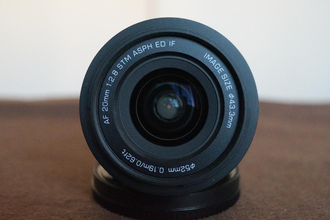 超美品 VILTROX AF 20mm F2.8 Z ニコンZ用 フィルター付